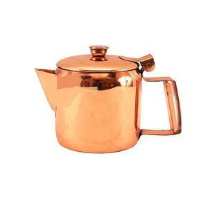 Bouilloire à thé de forme ronde en cuivre avec vaisselle de qualité supérieure servant une bouilloire à eau pour accessoires de cuisine - Product Image 5