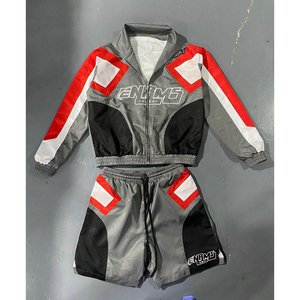 เสื้อฮิปฮอปผู้ชายทรงเข้ารูป คุณภาพสูง ระบายอากาศได้ดี กันลม น้ำหนักเบา พิมพ์ลายดิจิตอลแบบซับลิเมชั่น พร้อมโลโก้สั่งทำพิเศษ สำหรับฤดูใบไม้ร่วง - Product Image 1