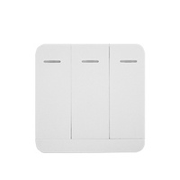 Transmisores y Receptor de Control Remoto RF de Pared para Casa Inteligente, Abridor de Puerta de Garaje, Controles Remotos con Código de Aprendizaje YET2166