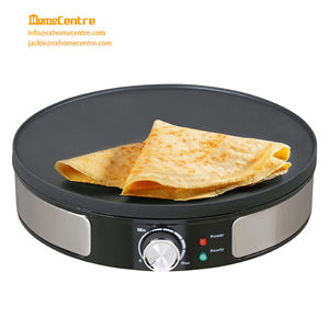 Crêpière et crêpière électrique détachable 2 en 1 avec plaque réversible de <span class=keywords><strong>30</strong></span> <span class=keywords><strong>cm</strong></span> et boîtier en acier inoxydable - Product Image 1