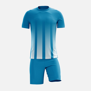 Ensemble de maillots de football personnalisés par sublimation pour hommes, respirant, en polyester, uniforme d'entraînement de football, impression de nom personnalisée - Product Image 2