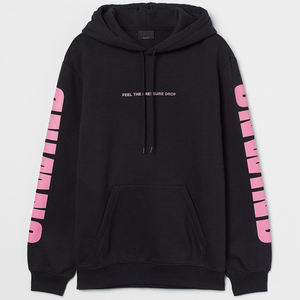 Logo personnalisé 100% coton éponge épaisse pull à capuche lourd pour hommes 100% coton sweat-shirt pour hommes - Product Image 1