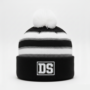 หมวกบีนนี่ถักนิตติ้งผ้าฝ้าย 100% คุณภาพสูง ขายส่ง รับผลิตแบบ OEM/ODM สไตล์วินเทจ สำหรับทุกเพศ ราคาถูก พร้อมปักโลโก้ตามสั่ง - Product Image 3