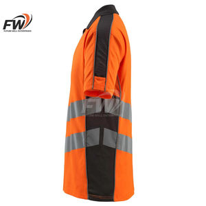 Camisa de Trabajo Reflectante de Alta Visibilidad, Ligera y Transpirable, para Personal de Almacén y Mantenimiento, Camisa Casual de Secado Rápido para Hombre - Product Image 2