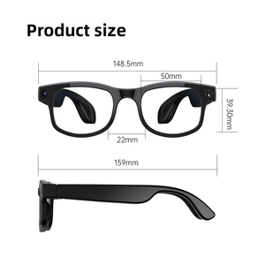 Gafas Inteligentes Aimb G2 Pro con IA, Cámara de 8MP, Bluetooth Inalámbrico, Captura de Fotos y Vídeos, Transmisión en Vivo, Traducción por IA - Product Image 5