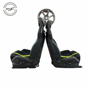 Asientos de Pista Ligeros de Acero de Alta Calidad, Asientos de Cuero Negro Totalmente Automáticos para AVENTADOR, Remanufacturados OEM - Product Image 4