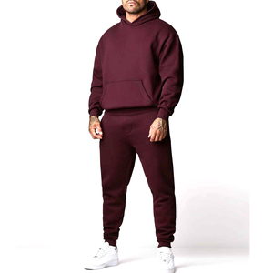 2025 Otoño Invierno poliéster hombres chándal personalizado chándal Jogger conjunto cremallera chaqueta y pantalones 100% algodón hombres chándal personalizado - Product Image 1