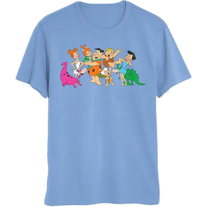 เสื้อยืดผ้าฝ้ายแท้แขนสั้น100% พิมพ์ลายการ์ตูนน่ารักใส่สบายขนาดใหญ่พิเศษสำหรับฤดูร้อน - Product Image 6