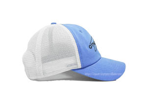 Gorra de camionero de malla sin estructura y cómoda con bordado de diseño ajustable, atuendo transpirable e informal para adultos, fabricado en Vietnam - Product Image 4