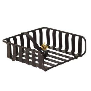 Distributeur de stockage de porte-serviettes de haute qualité en fer de couleur noire pour la maison, la table à manger ou l'hôtel à bas prix - Product Image 2