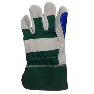 Rigger Guantes económicos de seguridad Guantes de trabajo de alta visibilidad de la mejor calidad Cuero sintético - Product Image 2