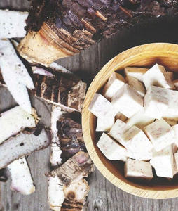 Taro surgelé IQF 100% frais, moitié coupé, pelé, racine du Vietnam - Product Image 2