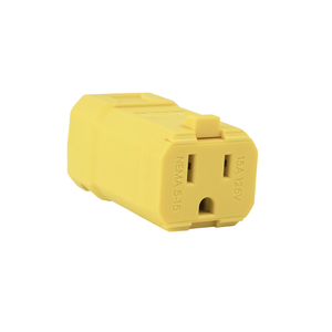 NEMA 5-15c 15A 125v Nylon connecteur clam shell - Product Image 2
