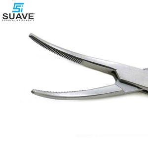 Base en acier inoxydable imprimée de logo personnalisé d'instrument chirurgical pince hémostatique Kelly par SUAVE INSTRUMENTS SURGICAUX - Product Image 6