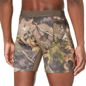 Pantalones cortos de compresión para hombre para correr y usar en el gimnasio Pantalones cortos de compresión de entrenamiento con costuras planas - Product Image 4