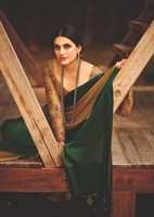 Sari en Chiffon pour Soirée, Blouse de Créateur, Style Indien Traditionnel, Tendance Décontractée, Tissu Fleuri, Couleurs Magnifiques