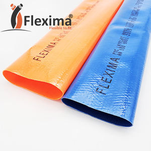 Tuyau d'irrigation plat en PVC à usage intensif, flexible haute pression durable et résistant aux intempéries pour l'agriculture et l'exploitation minière - Product Image 5