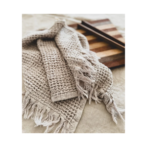 Serviettes de cuisine en coton filé à anneaux JAI approuvé, jacquard brodé, séchage rapide, 50x70cm, 220 GSM, sans peluches - Product Image 1