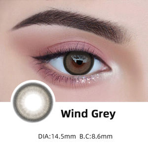 Boîte à lentilles de contact respirante personnalisée, emballée dans un sac OPP, service complet pris en charge, usine, lentilles colorées 14,2 mm, commande d'une paire - Product Image 2