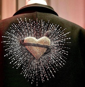 Chaqueta Larga de Mujer con Cuello en V, Adorno de Cuentas, Bordado de Lujo para Boda, Ecológica, Personalizable, Diseño de Chaqueta Cortavientos - Product Image 2