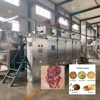 Ligne de production de pâte d'arachide et de confiture de qualité alimentaire SS304 500 kg/h, équipement de traitement automatique PLC pour pâte d'amande et pâte de sésame