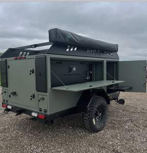 Barato Teardrop Camper Trailer RV 4X4 Off-Road Teardrop Camper Aluminio Off-Road Custom Camper Mini Caravan para la venta en todo el mundo .. - Product Image 5