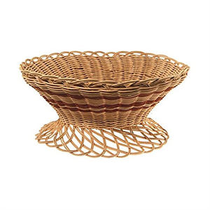 Panier de service en rotin haut de gamme forme personnalisée panier de fruits finition Restaurants décor de table dîner Ware Style moderne - Product Image 1