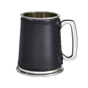 Tasse médiévale en étain de vente chaude de conception durable pour les articles à boire nouvelle tasse en laiton dernière tasse médiévale de chope plaquée argent - Product Image 1