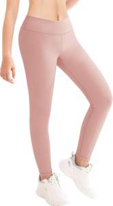 Leggings Deportivos para Mujer, Cintura Alta, para Yoga, Gimnasio, Entrenamiento, Tela Elástica, Leggings Personalizados, Fabricante OEM ODM, Producción Rápida - Product Image 5