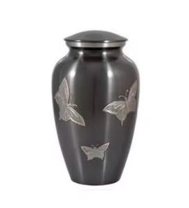 Vente chaude urnes de crémation nouveau Design urne en métal fournitures funéraires pour les cendres humaines urne en laiton le plus massif 2025 Design - Product Image 4