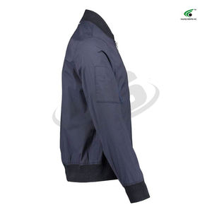 Chaqueta con letras de Color sólido personalizada de alta calidad para hombre, venta en línea, ropa de moda, ropa de invierno duradera de estilo Premium - Product Image 3