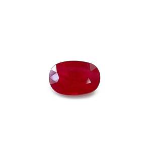 Rubis naturel non traité du Mozambique de 4,05 carats, taille ovale facettée, qualité supérieure, pierre précieuse rouge et rose, taille personnalisable, traité thermiquement - Product Image 1