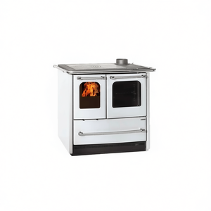 Poêle à bois autoportant en fonte Nordica SOVRANA EASY .16 blanc 7,5 kW 96,4x64,1x86 cm, design traditionnel durable pour la maison - Product Image 2