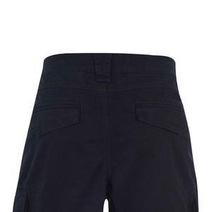 Pantalones cortos Cargo de material de algodón de verano para hombre, pantalones cortos Cargo de cintura elástica multibolsillo informales de diseño clásico para hombre - Product Image 6