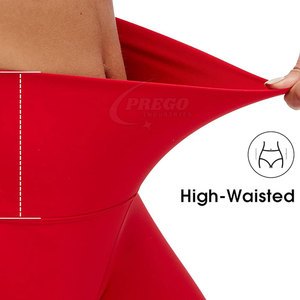 เลกกิ้งขายดีสำหรับผู้หญิง ทรงเข้ารูป เอวกลาง ผ้าถัก ระบายอากาศได้ดี สวมใส่สบาย คุณภาพสูง เหมาะสำหรับออกกำลังกายและใส่ลำลอง ความยาวเต็มตัว แบบส่วนตัว - Product Image 2