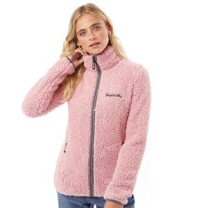 Veste en sherpa chaude d'hiver pour femmes, polaire en fourrure avec col rabattu, fermeture éclair, streetwear, doublure en polyester, faible MOQ, OEM - Product Image 5