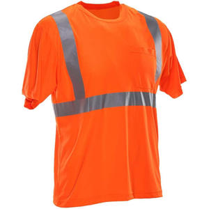 Camiseta de Seguridad Reflectante de Alta Visibilidad Personalizada, Manga Corta, para Hombre, Construcción, Trabajo, Camisetas de Seguridad para Hombre 2026 - Product Image 5