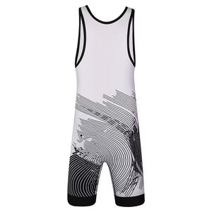 Vêtements de sport de lutte professionnelle pour hommes, équipement d'entraînement en polyester, vêtements de combat de gym, tenue de compression athlétique - Product Image 3