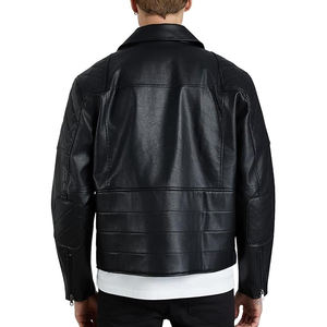 Chaqueta de cuero para hombre de nuevo estilo 2025 con forro interior cómodo y brillo exterior adecuado para líneas de ropa - Product Image 6