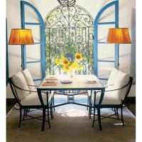 Table à manger rectangulaire de 72 po - 6 places, finition patinée à la main |   Livraison gratuite