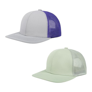 Casquette de camionneur perforée au laser de baseball pour hommes en maille respirante avec casquettes Snapback de haute qualité et de qualité supérieure - Product Image 1