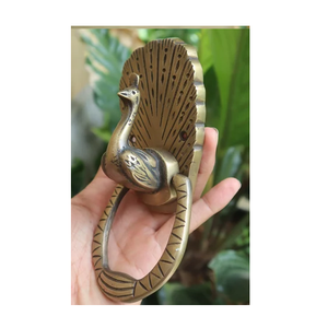 Aldaba de puerta de latón de diseño antiguo, entrada de Color dorado, ventana decorativa, timbre, uso doméstico en Hotel, la mejor calidad de fabricación - Product Image 5