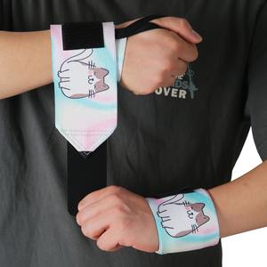 Bracelets de poignet en néoprène élastique, réglables, légers, haute élasticité, antidérapants, en forme de 8, pour la musculation, l'entraînement en salle de sport, unisexe - Product Image 4
