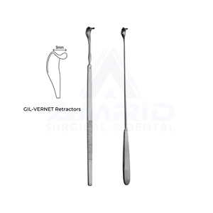 Retractores Gil-Vernet de 9 mm de Ancho y 28.5 cm, Instrumentos de Urología de amrid surgical - Product Image 2