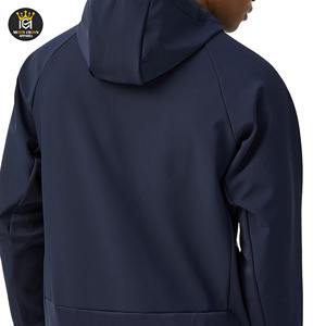 แจ็กเก็ตผ้านิ่มสำหรับผู้ชายเสื้อแจ็คเก็ตลำลองคอตั้งสำหรับฤดูหนาวโลโก้ตามสั่ง - Product Image 4