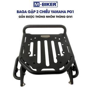 Portaequipajes Trasero Plegable Flexible de Aluminio Yamaha PG1 con Capacidad de Carga de 8 kg para Motocicletas - Product Image 5