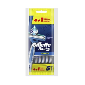 Gillette Blue Simple 3 Maquinillas de afeitar desechables para hombre 5 piezas en línea al mejor precio - Product Image 5