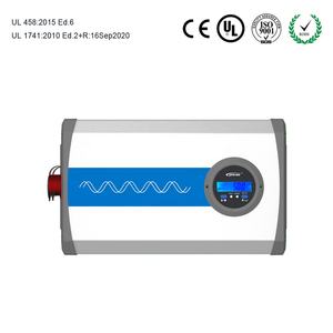 Onduleur solaire haute efficacité 2000 W DC12V à sortie 110V/120Vac, onde sinusoïdale pure pour système d'alimentation domestique - Product Image 2