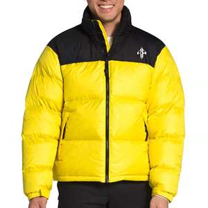2025 CHAQUETA PUFFER BRILLANTE-Chaqueta de plumón acolchada púrpura para hombre Chaqueta de plumón de invierno con logotipo personalizado de ATLANTIC - Product Image 3