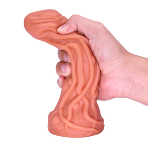 Neues <span class=keywords><strong>Design</strong></span> Leuchtender Lila Alien Variante Silikon-<span class=keywords><strong>Dildo</strong></span> Realistischer Monster-Fantasy-Drachen-<span class=keywords><strong>Dildo</strong></span> für Frauen - Product Image 5